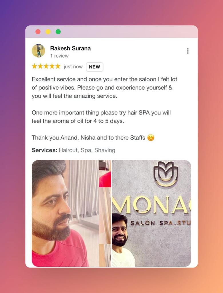 Monage Salon Perambur Chennai Interior
